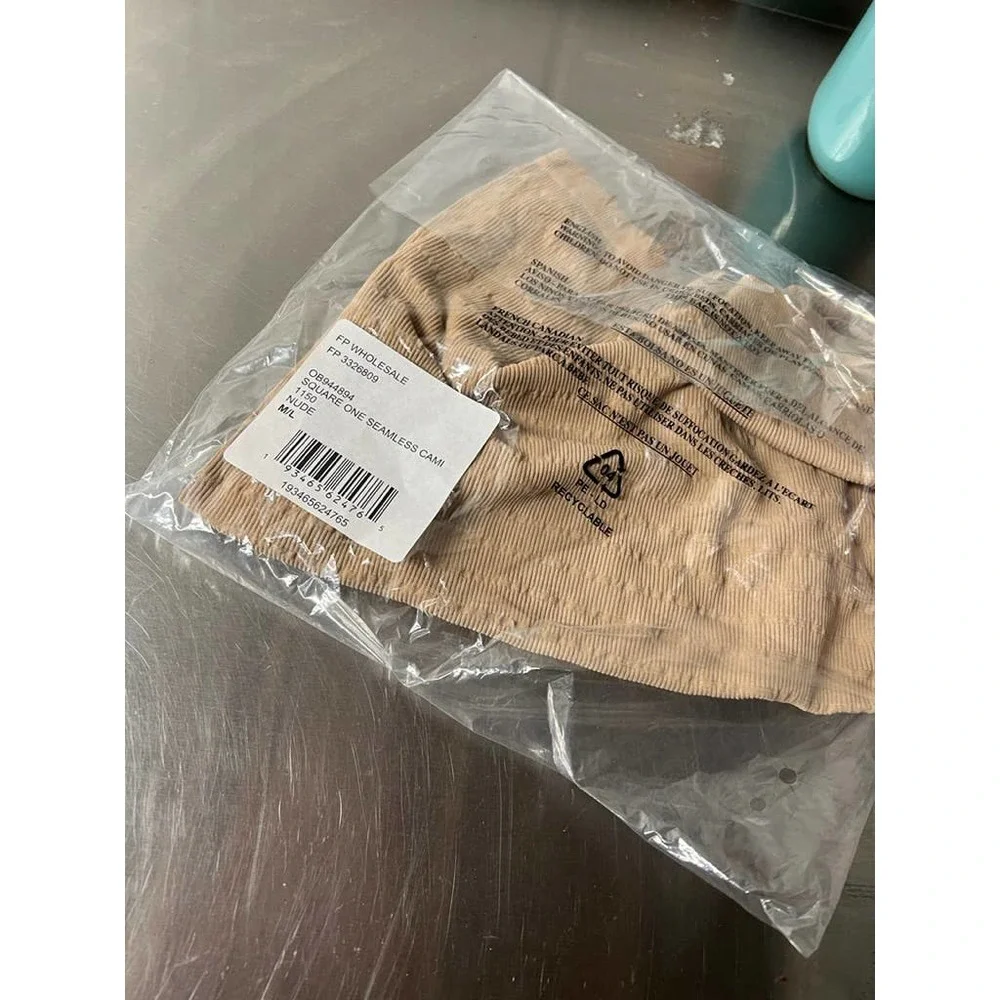 Free People Square One Seamless Cami Nude - Picture 3 of 4